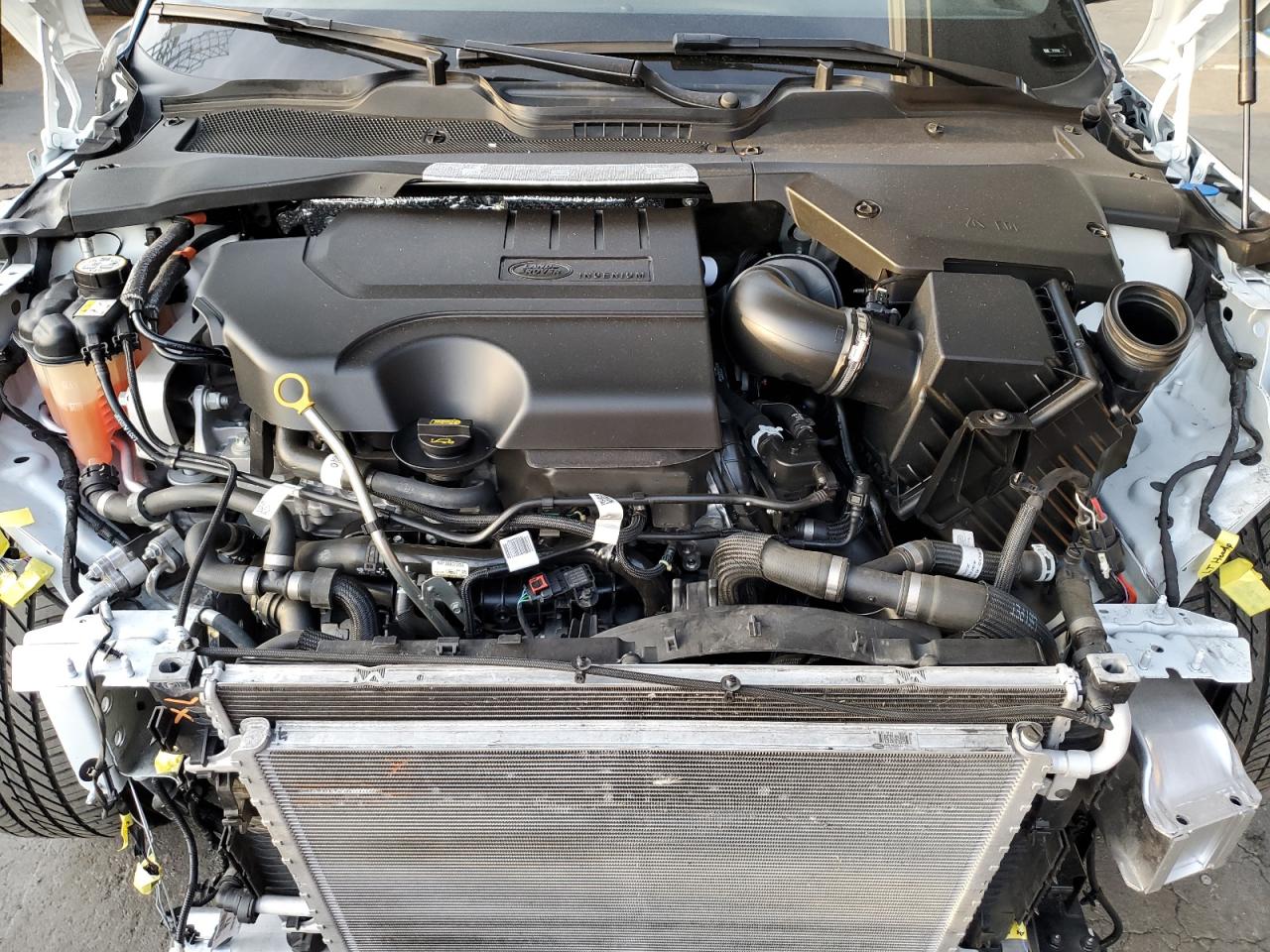 2022 Land Rover Range Rover VIN SALZL2FX5NH172072 Copart auction photo, front end / side damage thumbnail 11