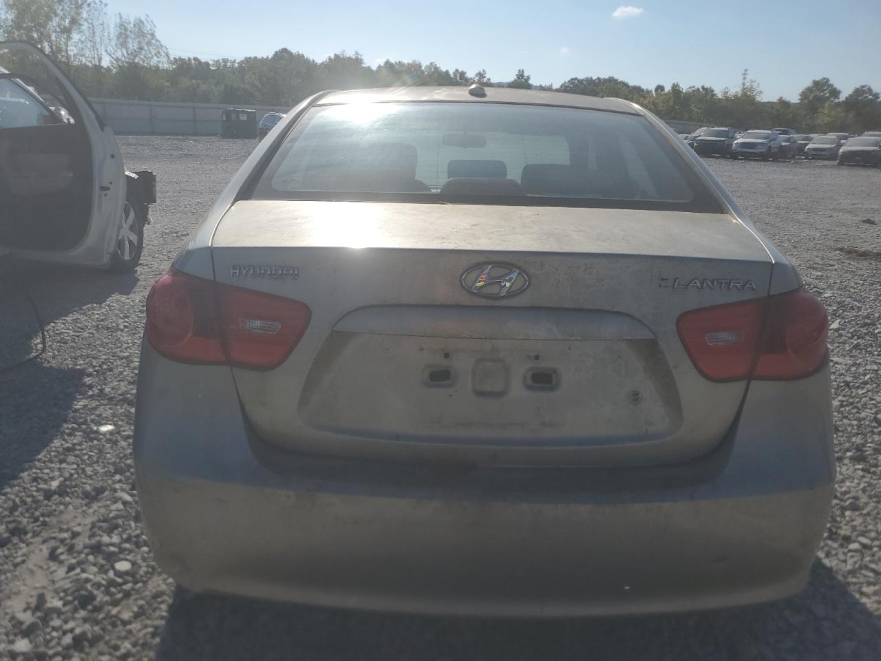 2008 Hyundai Elantra VIN KMHDU46D18U285198 Copart auction photo, undercarriage damage thumbnail 6