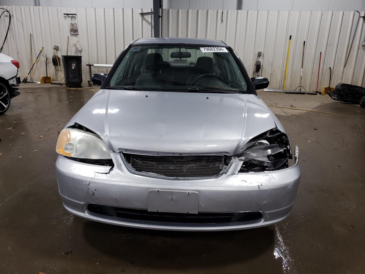 2001 Honda Civic VIN 2HGES16571H536581 Copart auction photo, front end damage thumbnail 5