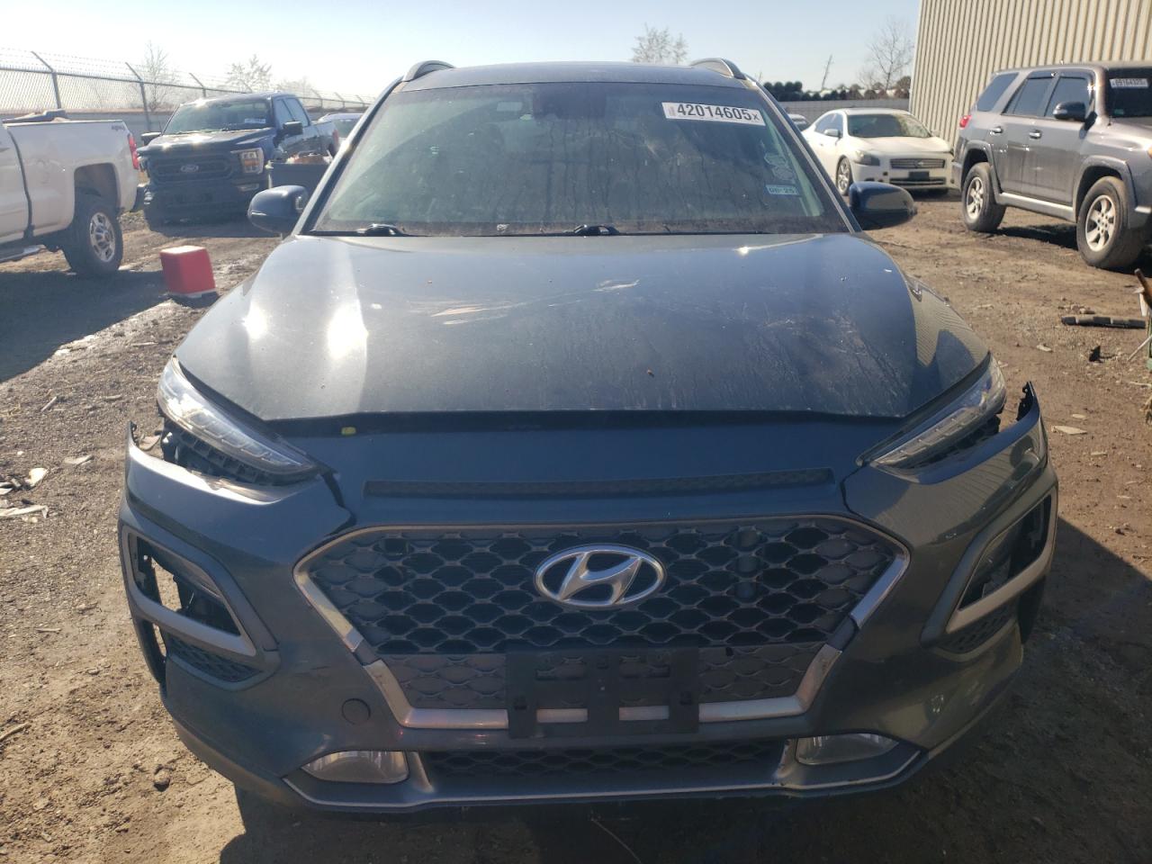 2019 Hyundai Kona VIN KM8K33A53KU363475 Copart auction photo, rear end / front end damage thumbnail 5