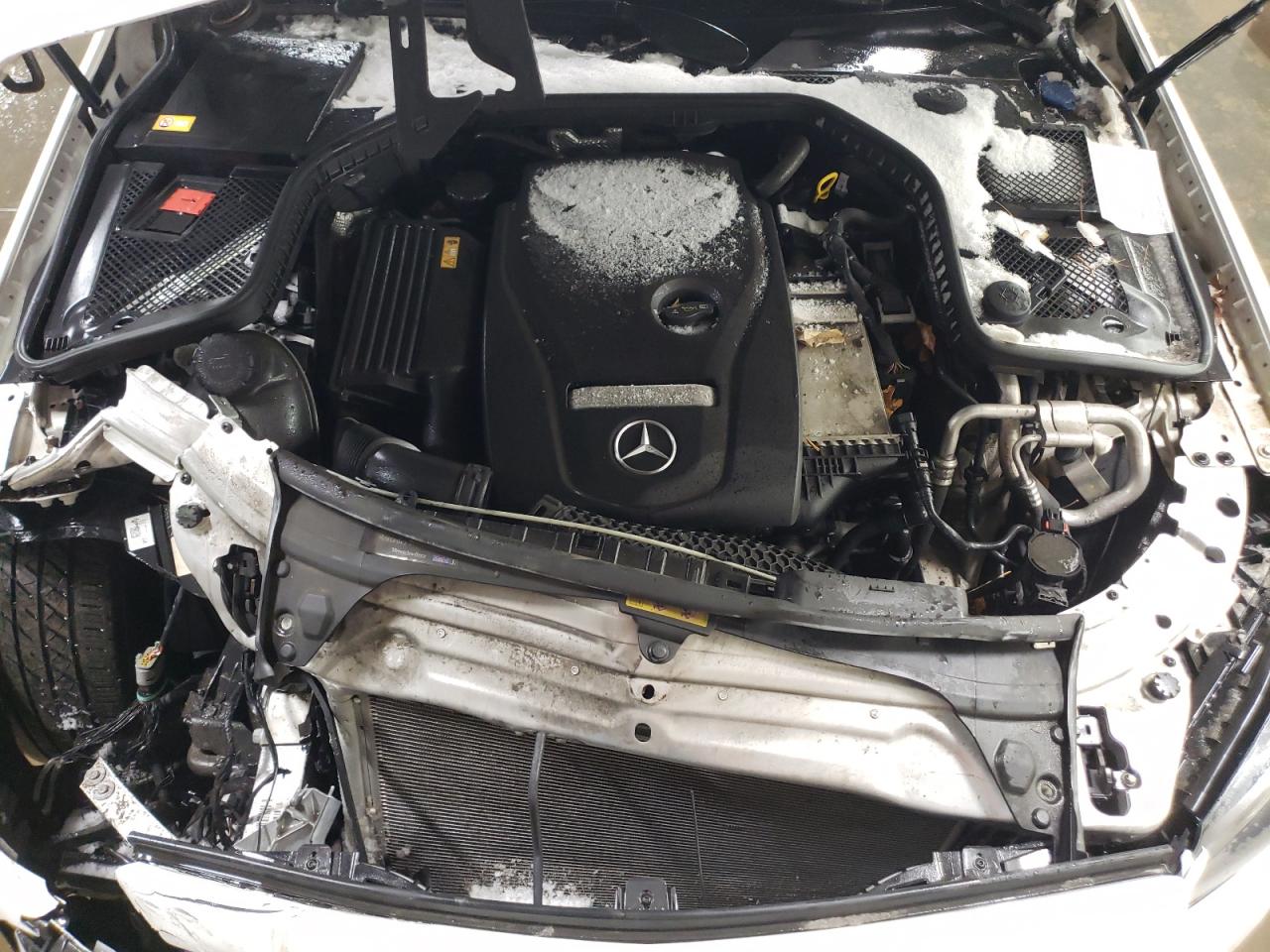 2015 Mercedes-Benz C-klasse VIN 55SWF4KB8FU090554 Copart auction photo, front end damage thumbnail 11