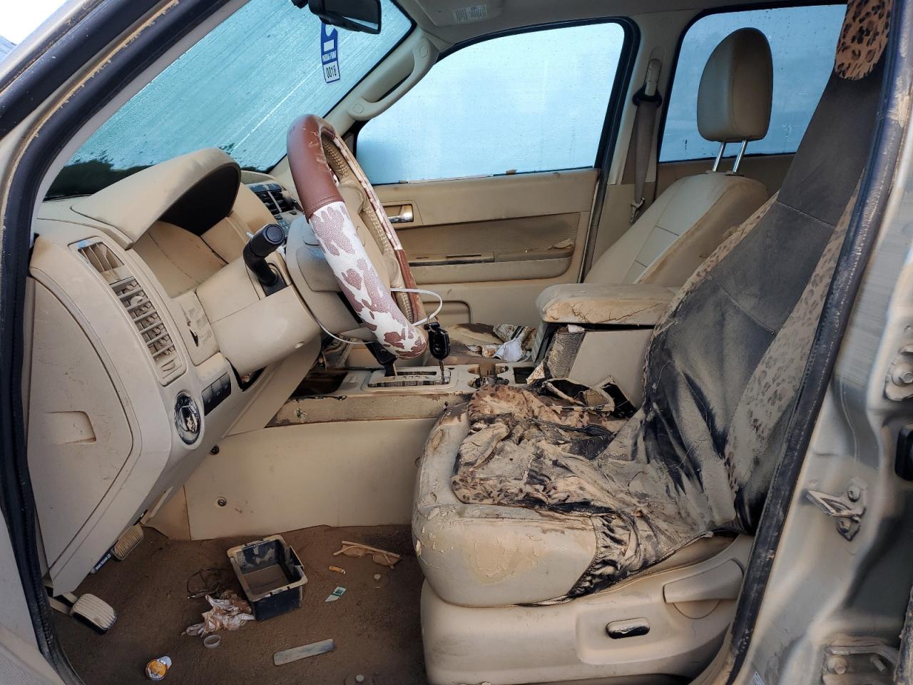 2011 Ford Escape VIN 1FMCU9EG9BKA78050 Copart auction photo, water/flood damage thumbnail 7
