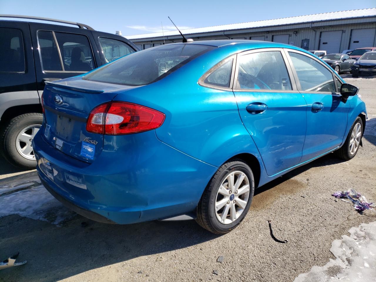 2012 Ford Fiesta VIN 3FADP4BJ7CM111355 Copart auction photo, front end damage thumbnail 3