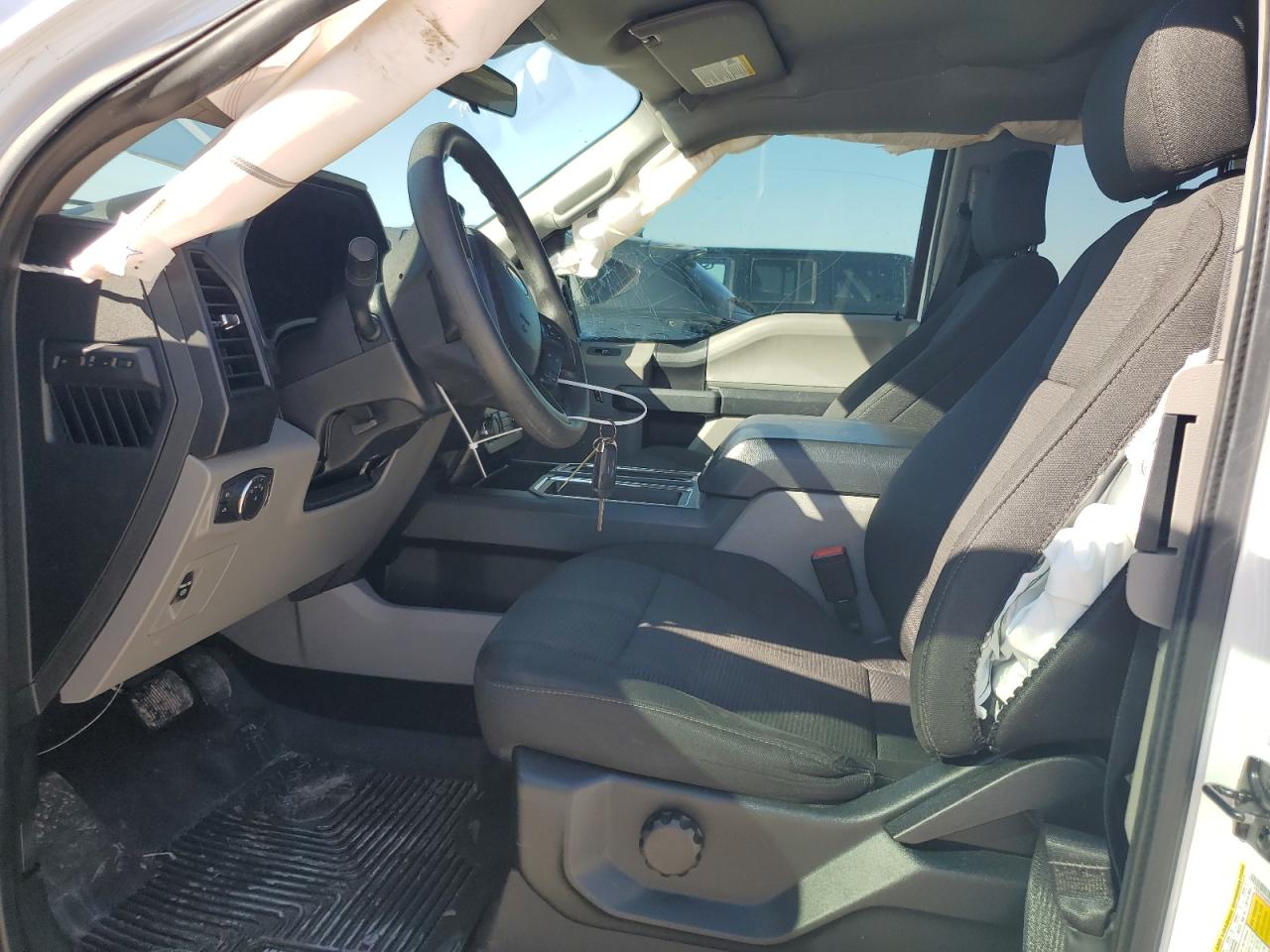 2020 Ford F-150 VIN 1FTEX1CP3LKE58379 Copart auction photo, side / front end damage thumbnail 7