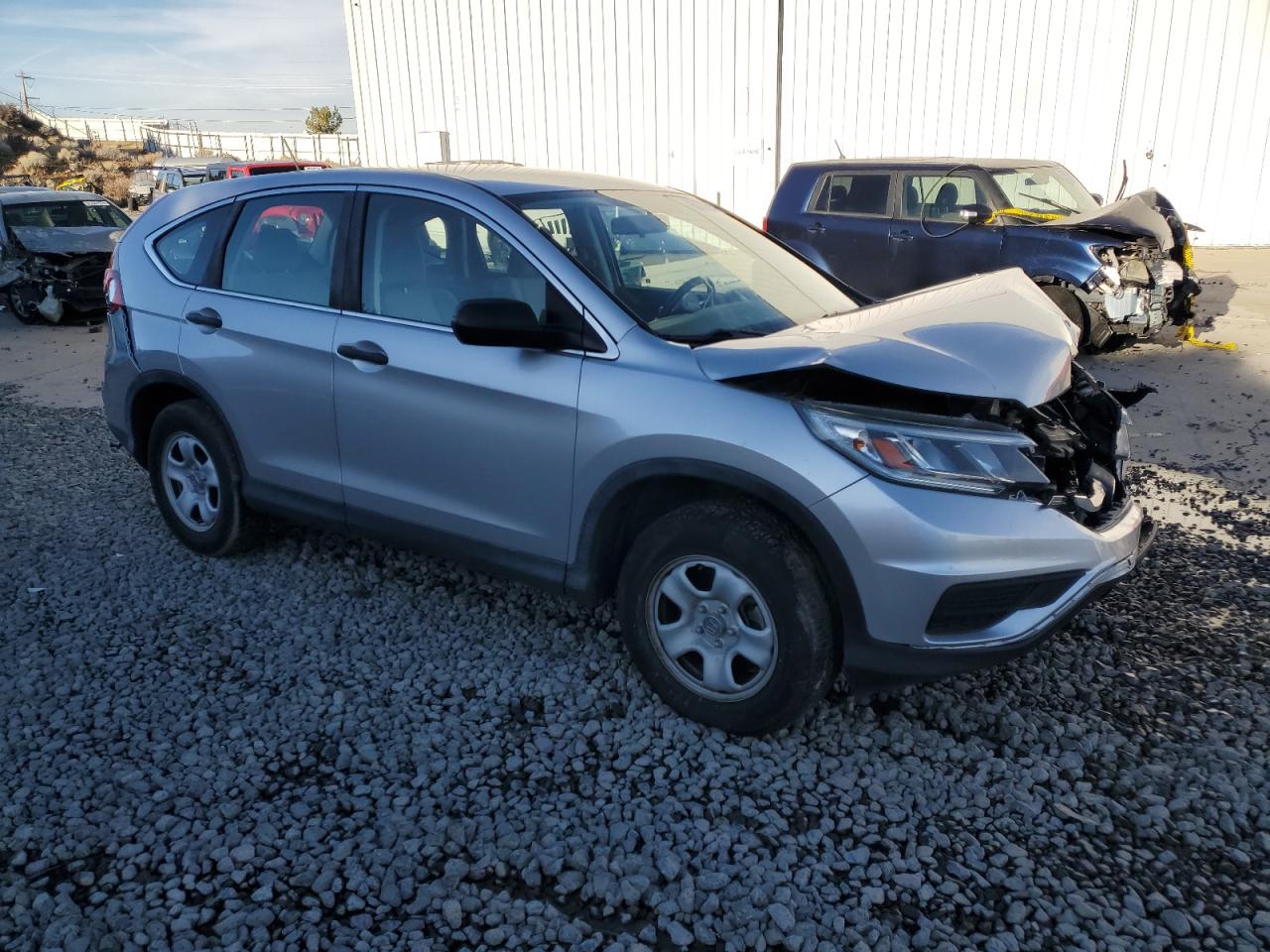2016 Honda CR-V VIN 3CZRM3H3XGG709241 Copart auction photo, front end damage thumbnail 4