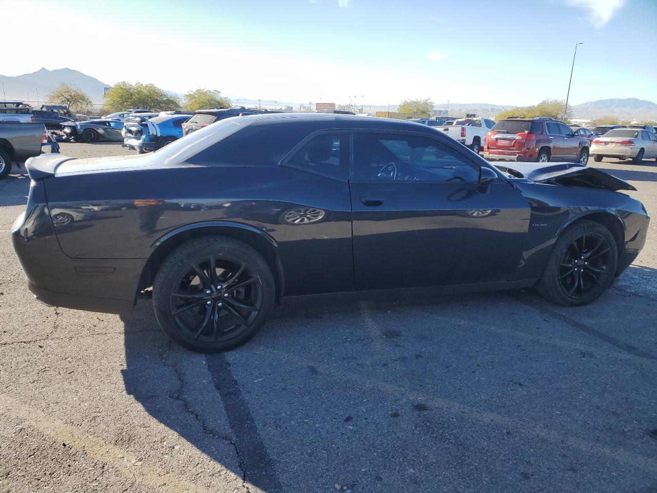 2016 Dodge Challenger VIN 2C3CDZBTXGH316383 Copart auction photo, front end / side damage thumbnail 3