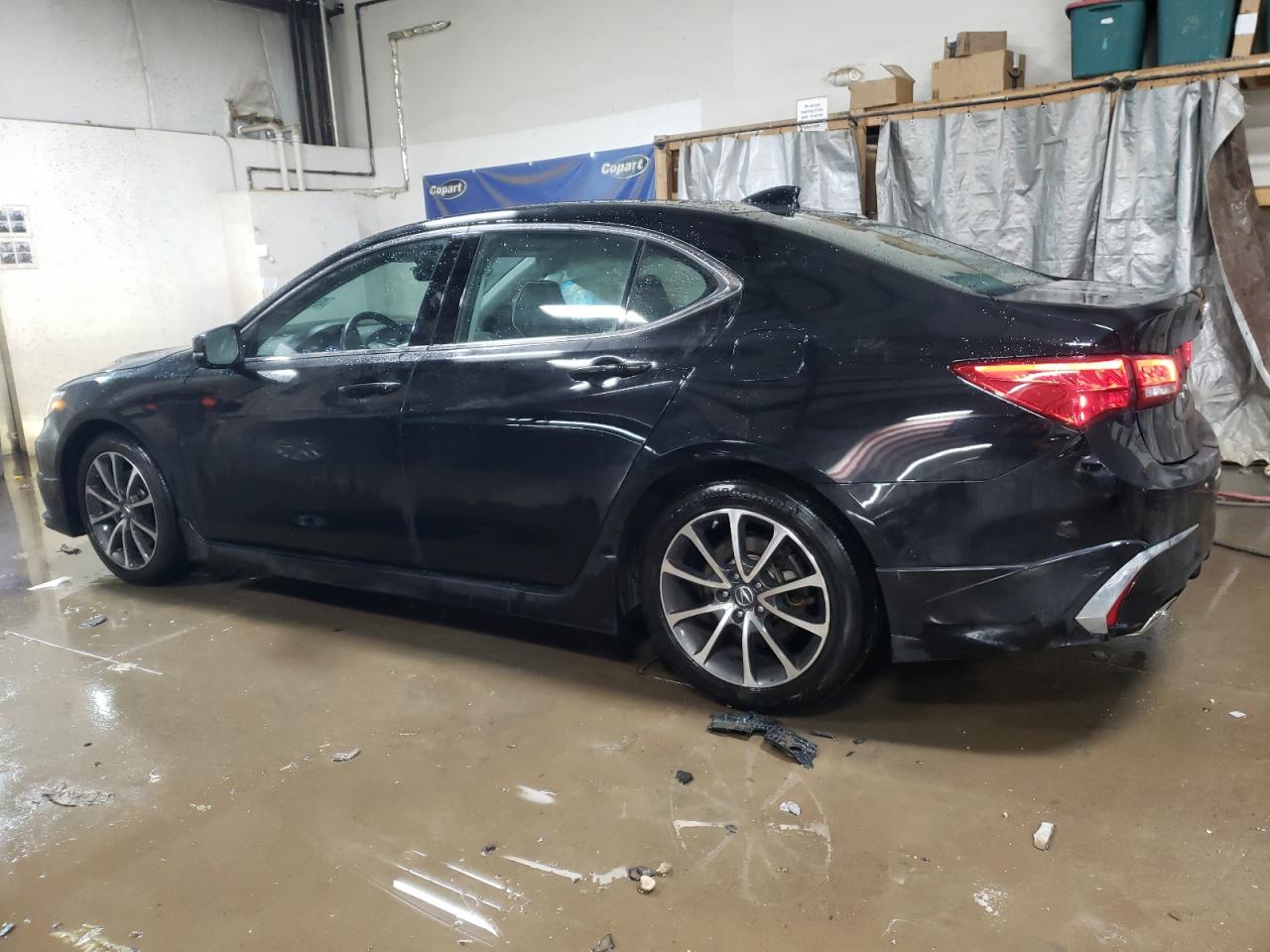 2018 Acura TLX VIN 19UUB2F52JA003652 Copart auction photo, front end damage thumbnail 2