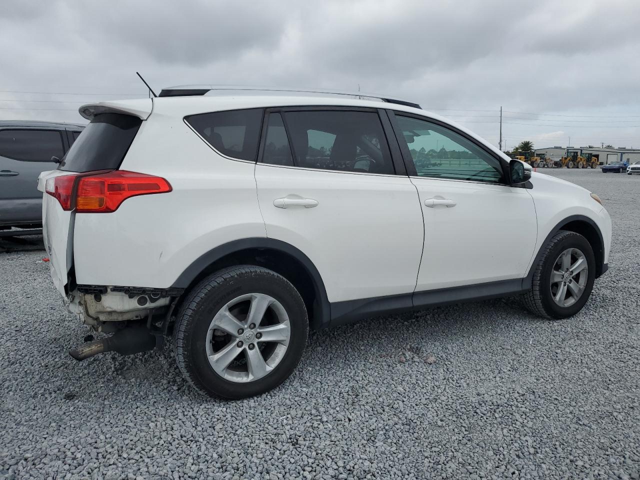 2014 Toyota RAV 4 VIN 2T3RFREV3EW143638 Copart auction photo, rear end damage thumbnail 3