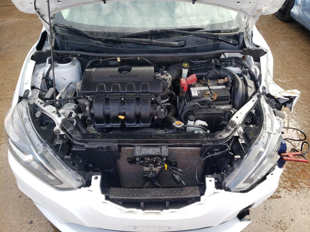 2018 Nissan Sentra VIN 3N1AB7AP8JY313620 Copart auction photo, front end / side damage thumbnail 11