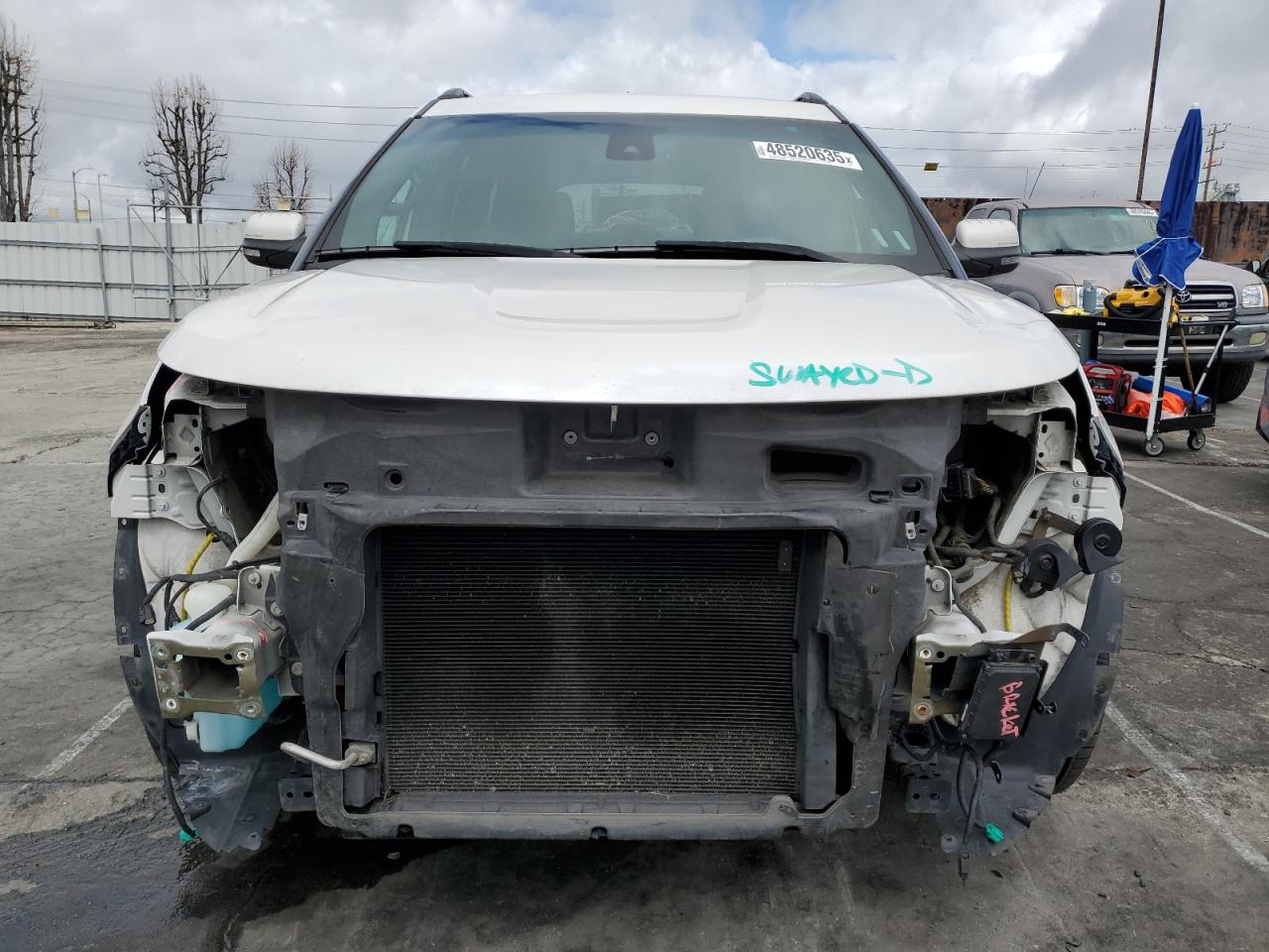 2013 Ford Explorer VIN 1FM5K7F89DGB40059 Copart auction photo, front end damage thumbnail 5