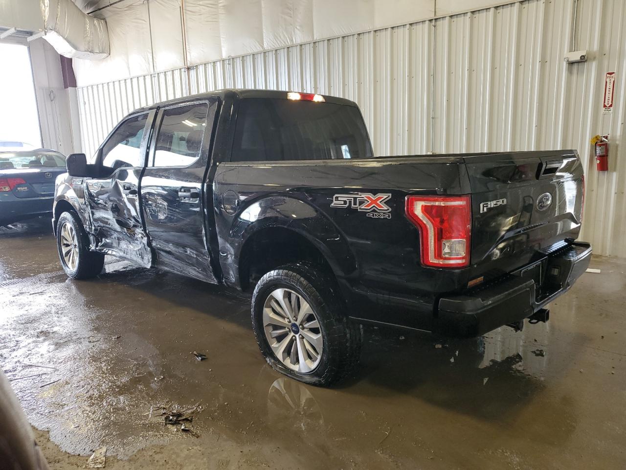 2017 Ford F-150 VIN 1FTEW1EP9HFC00318 Copart auction photo, side damage thumbnail 2