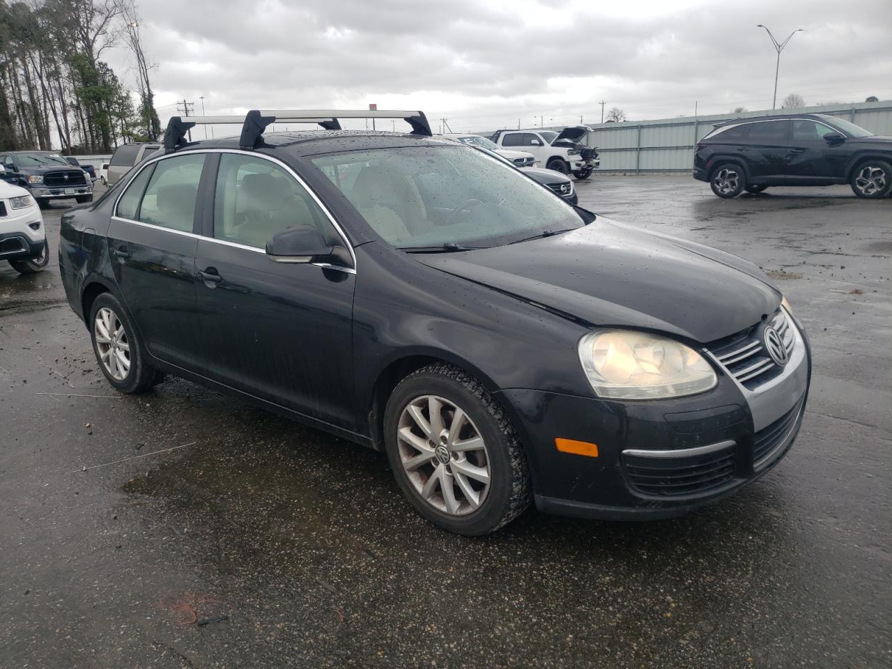 2010 Volkswagen Jetta VIN 3VWRX7AJ6AM060329 Copart auction photo, front end / rear end damage thumbnail 4