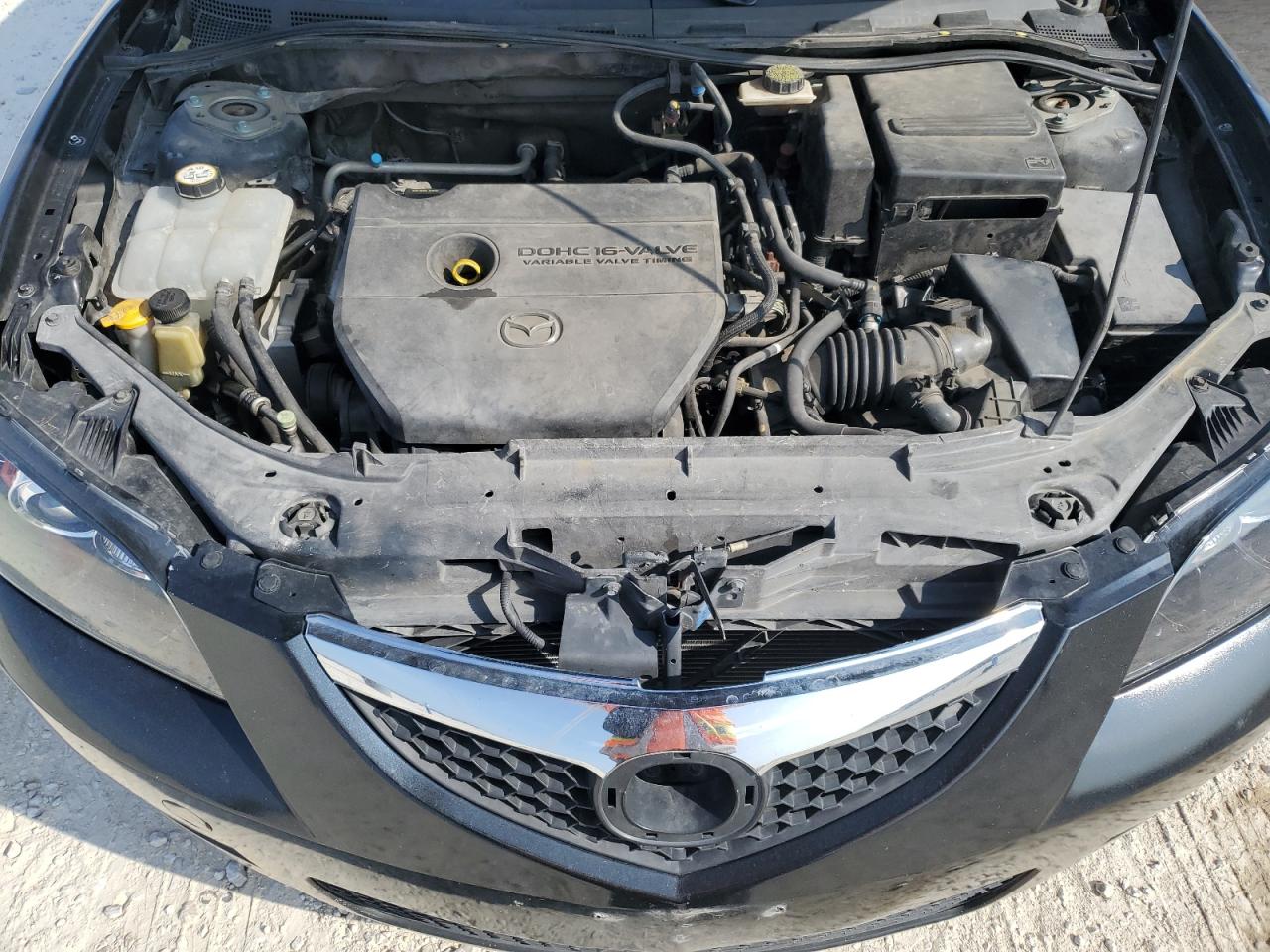 2009 Mazda 3 VIN JM1BK32F891195665 Copart auction photo, front end damage thumbnail 11