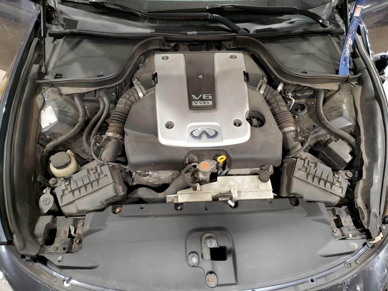 2008 Infiniti G VIN JNKCV64E58M122671 Copart auction photo, front end / side damage thumbnail 11