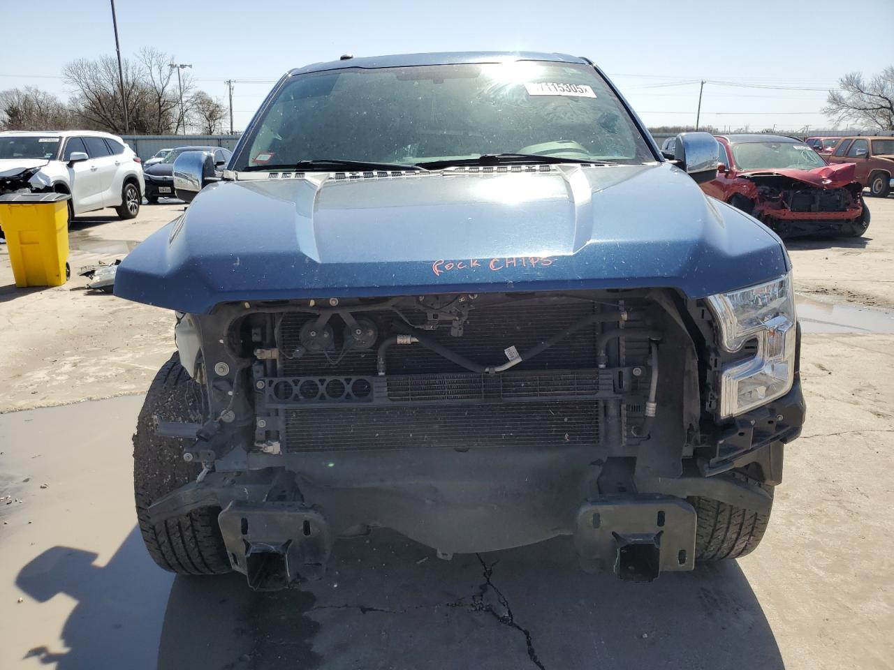 2016 Ford F-150 VIN 1FTEW1C81GKE07254 Copart auction photo, front end / minor dent/scratches damage thumbnail 5