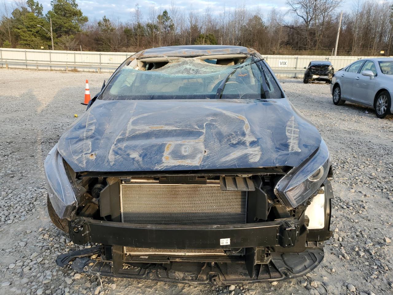 2023 KIA Forte VIN 3KPF24AD2PE655162 Copart auction photo, all over damage thumbnail 5