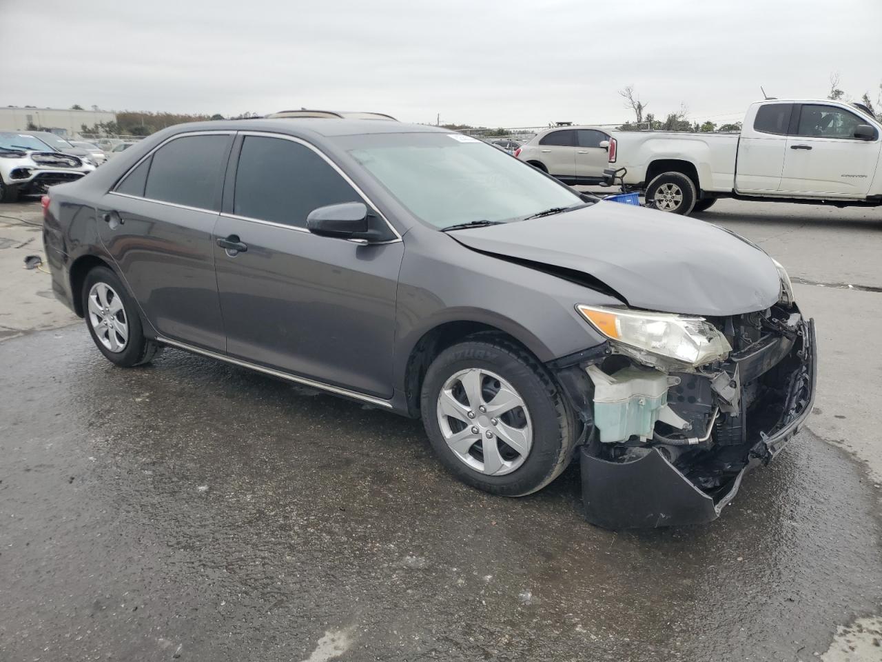 2013 Toyota Camry VIN 4T4BF1FK2DR319115 Copart auction photo, front end / side damage thumbnail 4