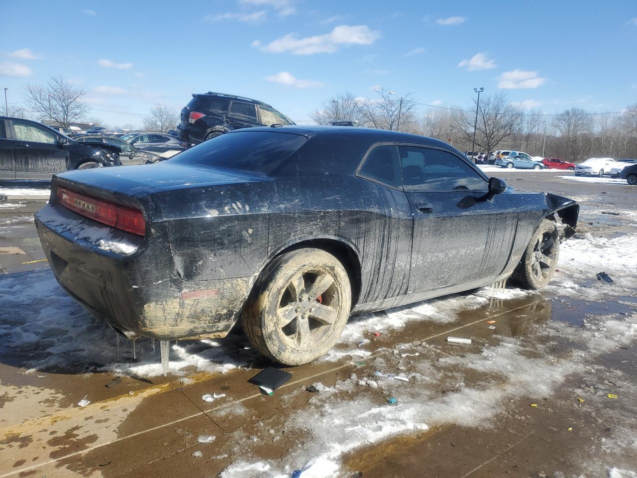 2013 Dodge Challenger VIN 2C3CDYAG3DH581589 Copart auction photo, front end damage thumbnail 3