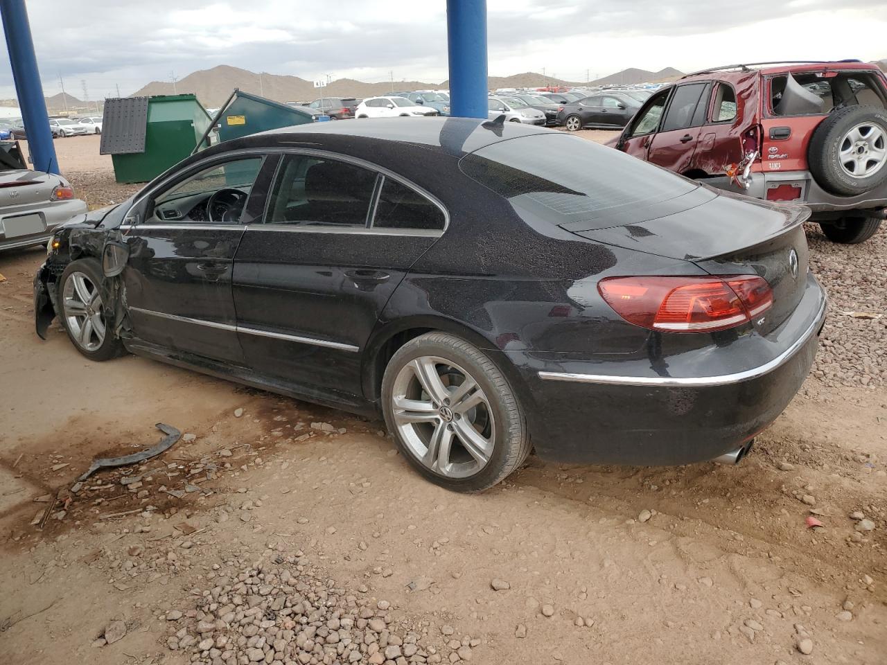 2013 Volkswagen Passat CC VIN WVWAN7AN6DE553558 Copart auction photo, front end damage thumbnail 2