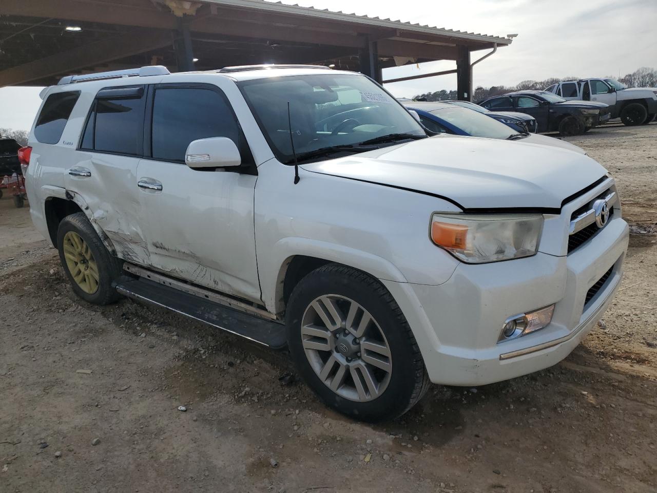 2011 Toyota 4Runner VIN JTEZU5JR9B5027592 Copart auction photo, side damage thumbnail 4