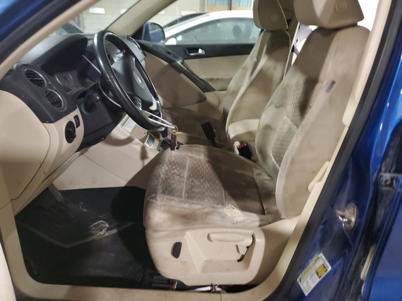 2009 Volkswagen Tiguan VIN WVGAV75N99W001723 Copart auction photo, all over / undercarriage damage thumbnail 7
