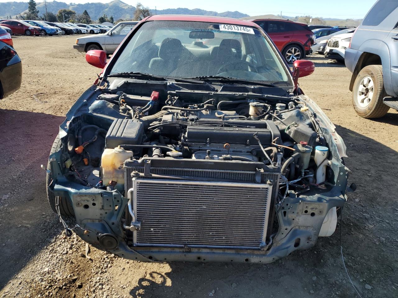 1996 Acura Integra VIN JH4DB7554TS003693 Copart auction photo, vandalism / stripped damage thumbnail 5