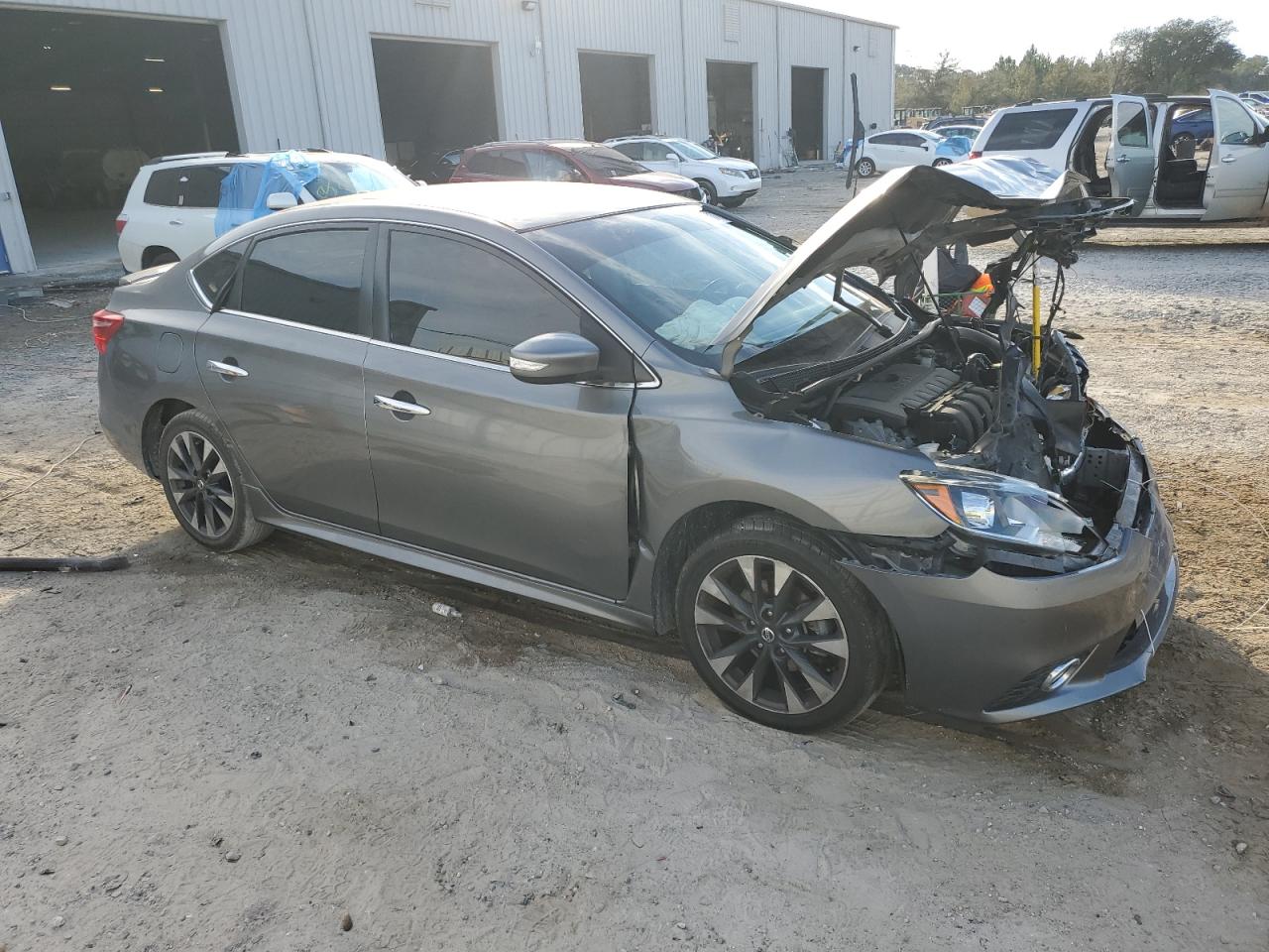2019 Nissan Sentra VIN 3N1AB7AP5KY292162 Copart auction photo, front end damage thumbnail 4