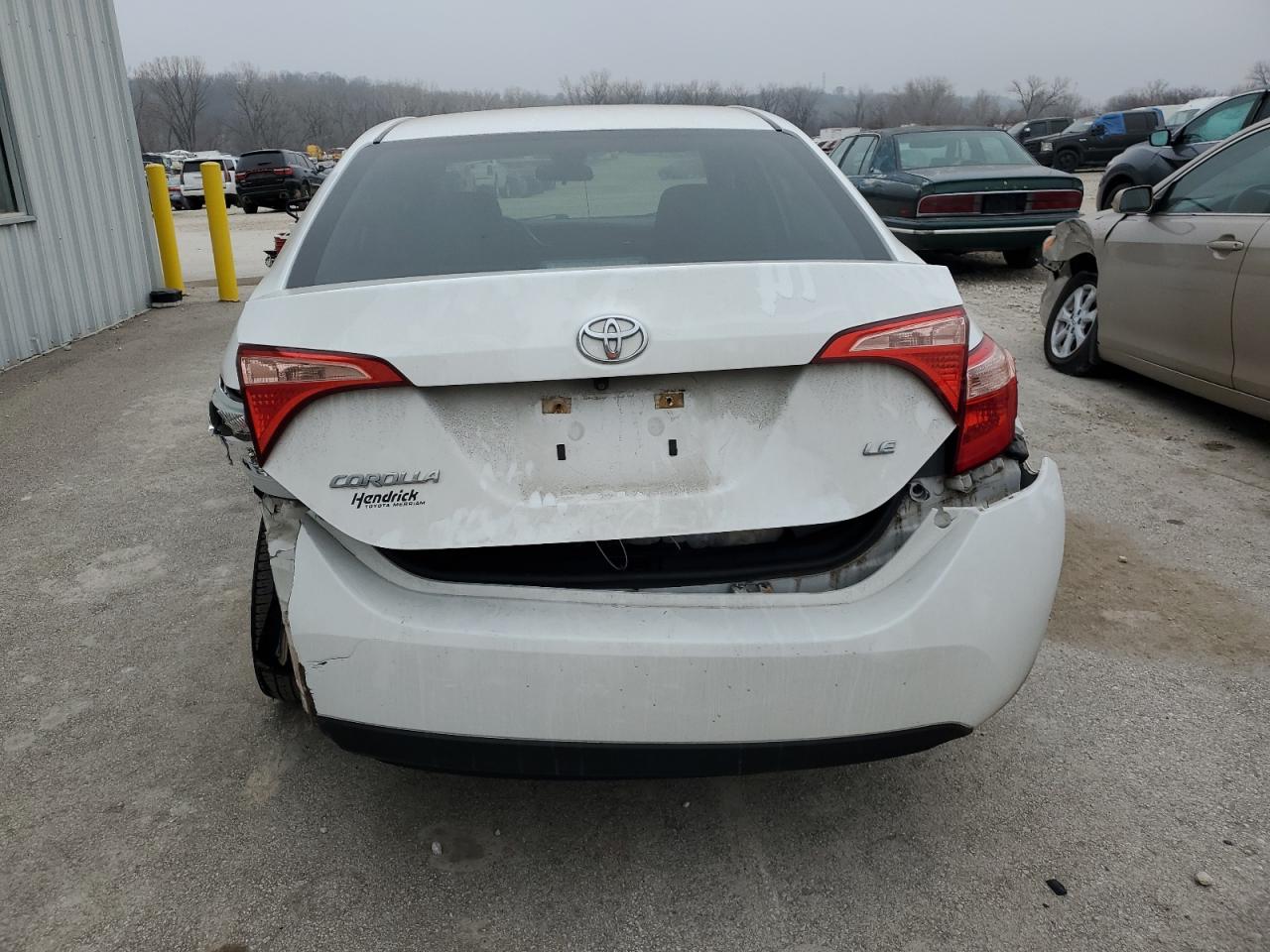 2018 Toyota Corolla VIN 5YFBURHE8JP784484 Copart auction photo, all over / undercarriage damage thumbnail 6