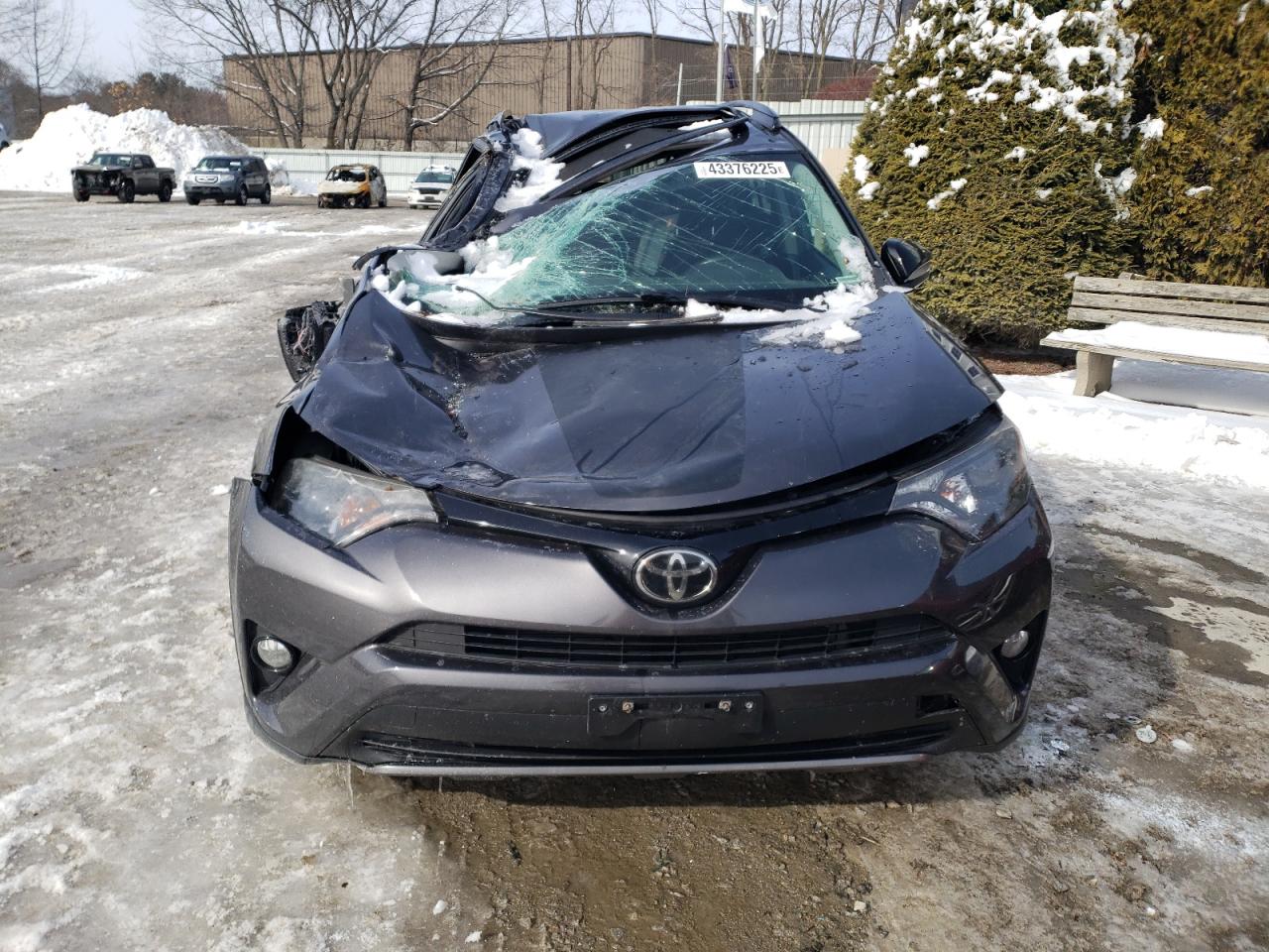 2018 Toyota RAV 4 VIN 2T3RFREV1JW737073 Copart auction photo, all over damage thumbnail 5