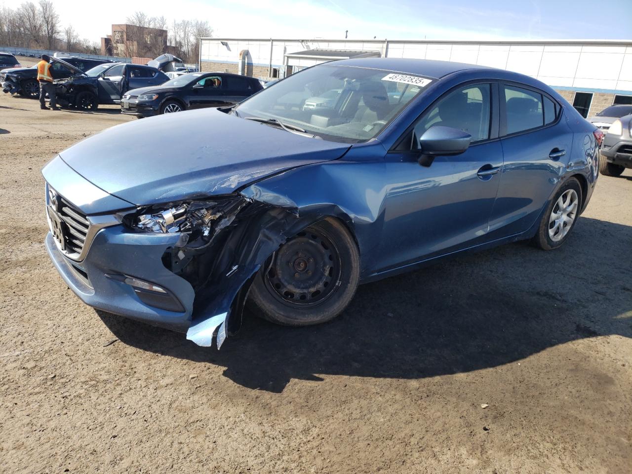 2017 Mazda 3 VIN 3MZBN1U7XHM155426 - Copart auction photo