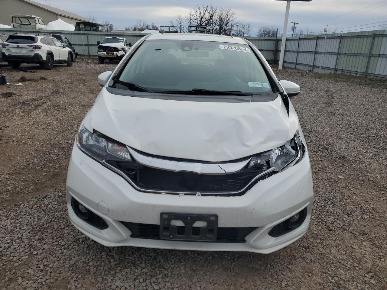 2020 Honda Fit VIN 3HGGK5H83LM713252 Copart auction photo, front end / minor dent/scratches damage thumbnail 5