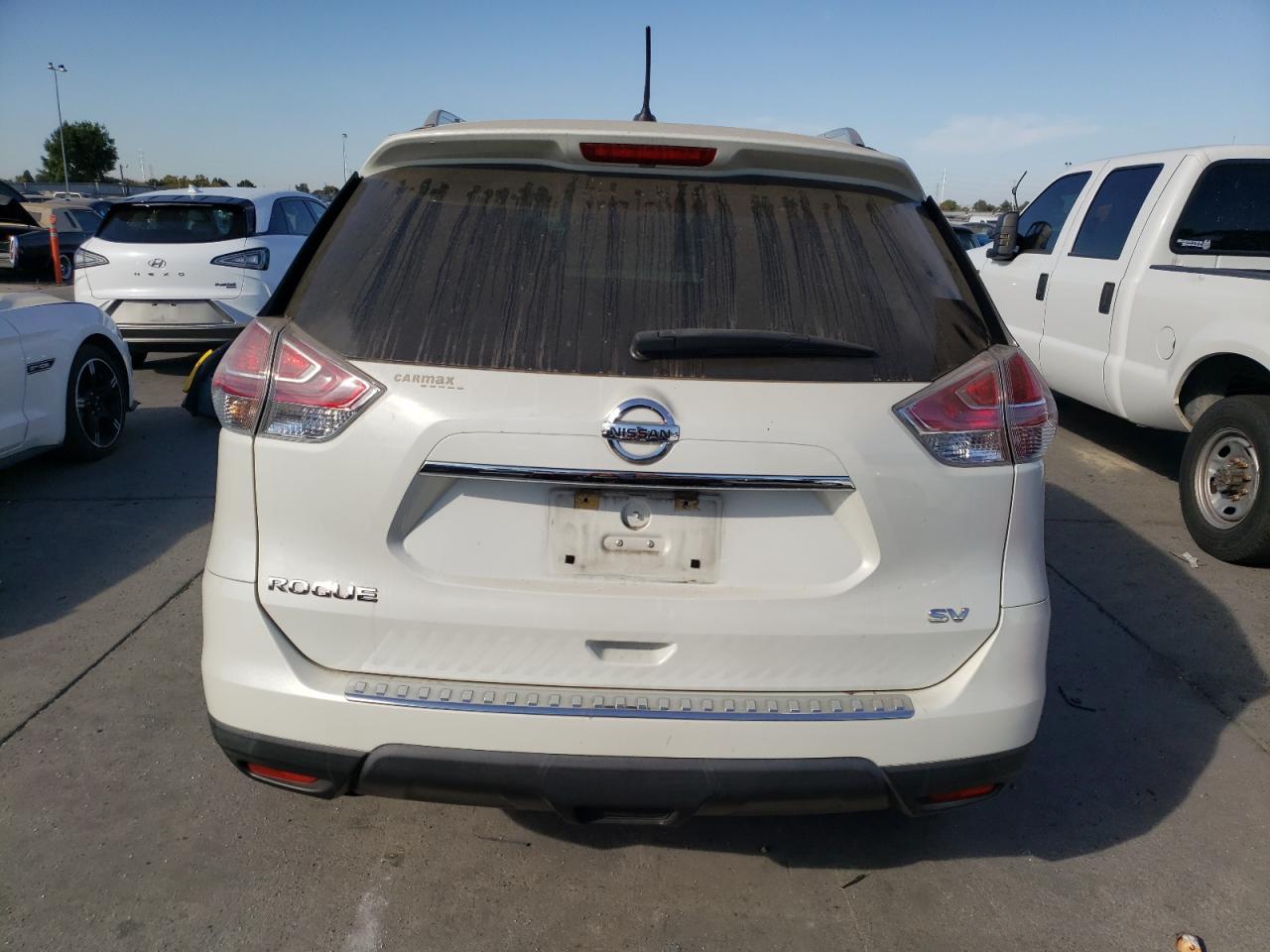 2016 Nissan Rogue VIN 5N1AT2MT4GC892740 Copart auction photo, front end damage thumbnail 6