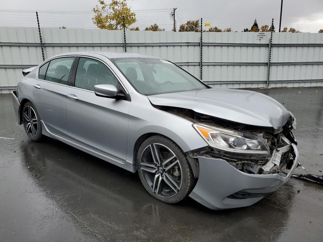 2016 Honda Accord VIN 1HGCR2F59GA162510 Copart auction photo, front end / rear end damage thumbnail 4