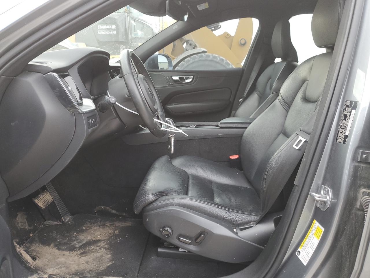 2019 Volvo XC60 VIN LYVBR0DK2KB263803 Copart auction photo, undercarriage / front end damage thumbnail 7