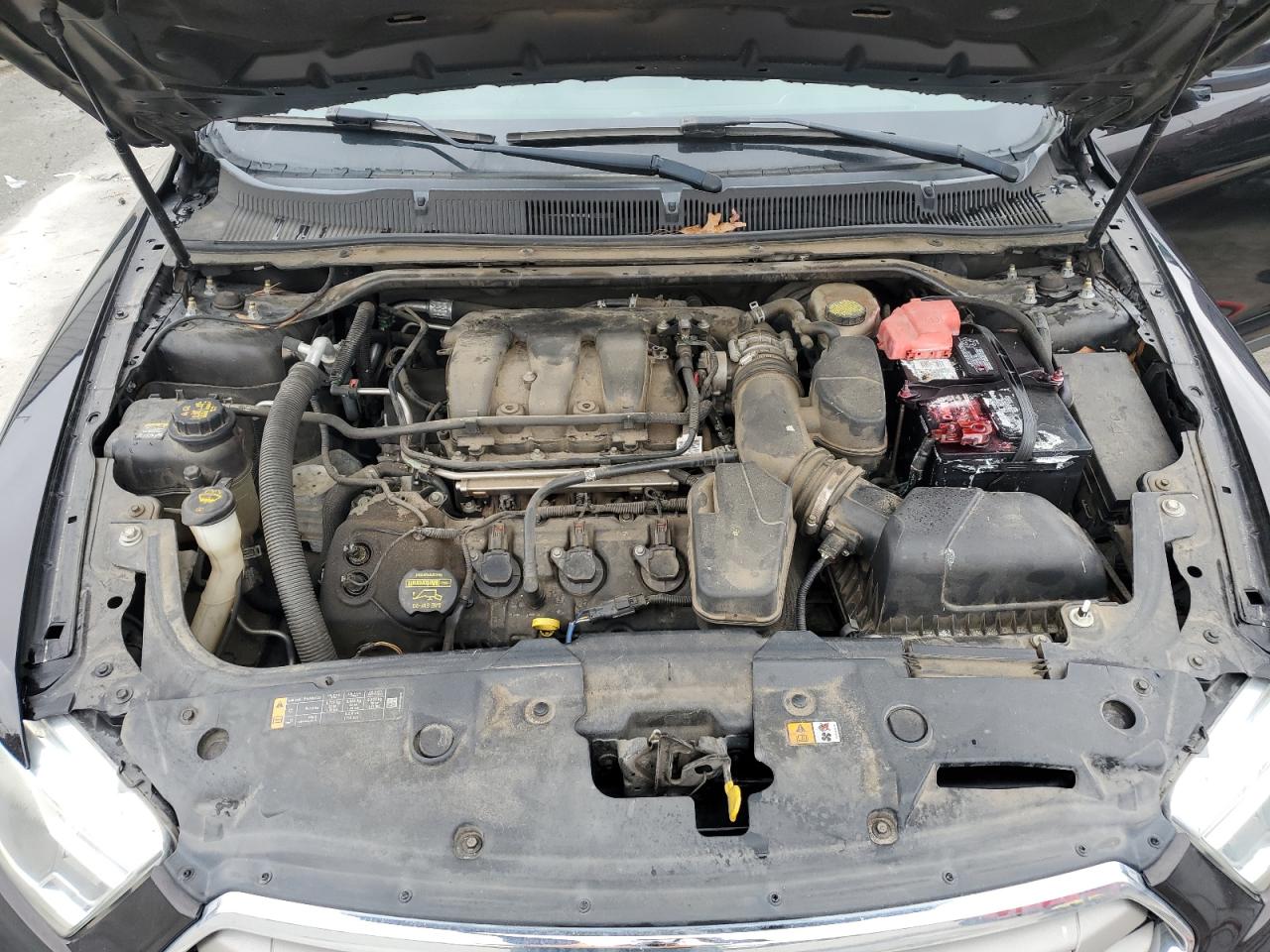 2013 Ford Taurus VIN 1FAHP2E86DG174201 Copart auction photo, front end damage thumbnail 11