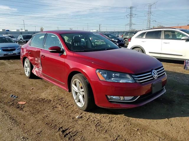 2015 Volkswagen Passat VIN 1VWBS7A30FC076777 Copart auction photo, side / rear end damage thumbnail 11
