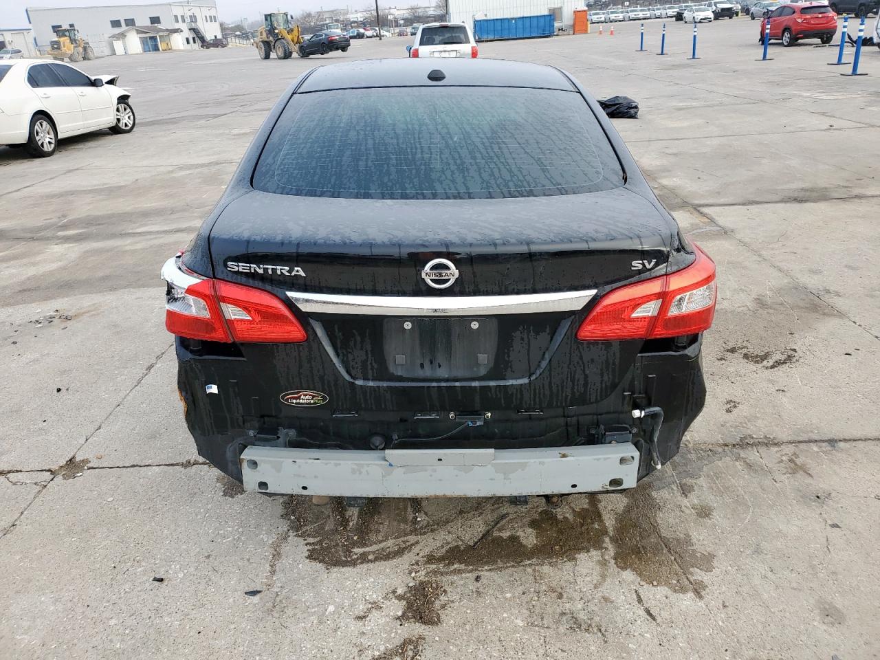 2016 Nissan Sentra VIN 3N1AB7AP1GY250403 Copart auction photo, rear end / front end damage thumbnail 6