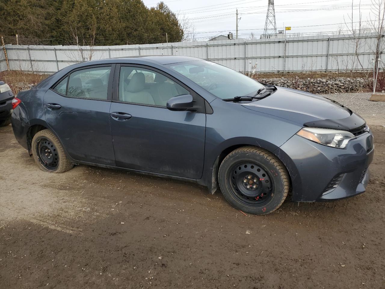 2015 Toyota Corolla VIN 2T1BURHE0FC467662 Copart auction photo, rear end damage thumbnail 4