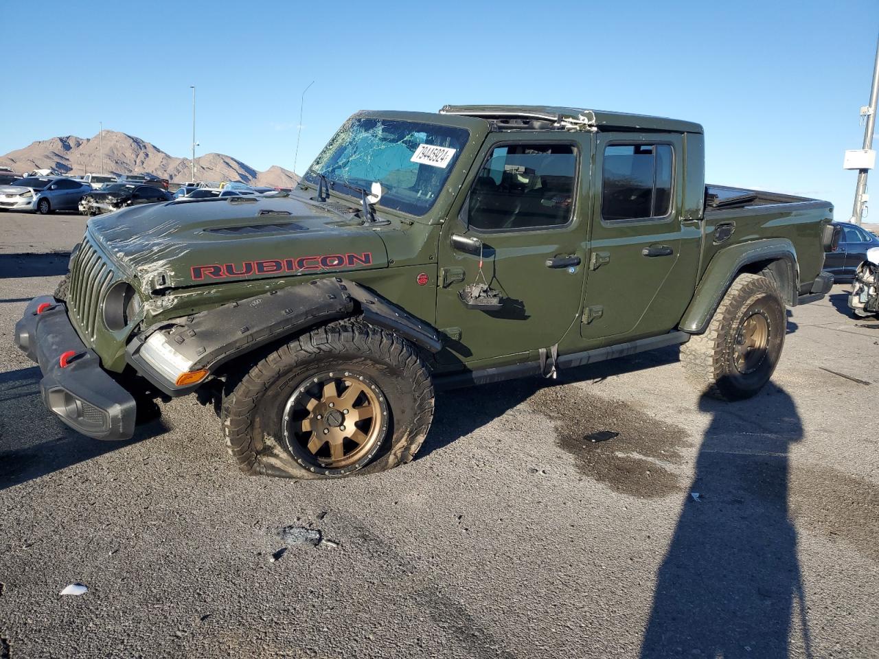 2021 Jeep Gladiator VIN 1C6JJTBG0ML564109