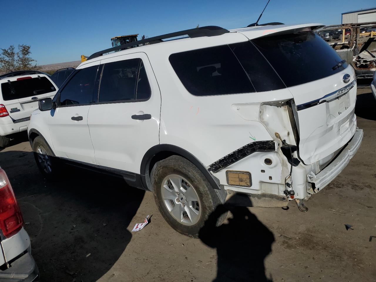 2014 Ford Explorer VIN 1FM5K8B88EGA38152 Copart auction photo, rear end damage thumbnail 2