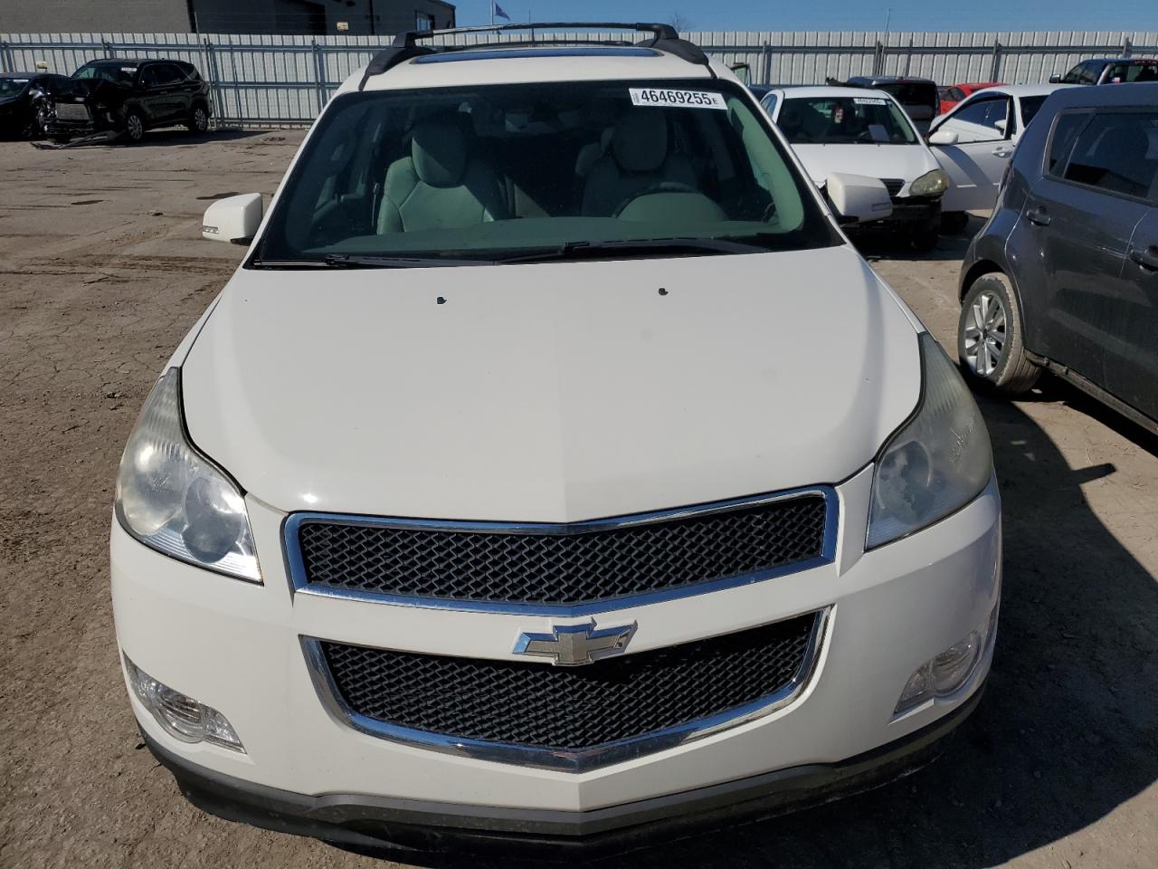 2011 Chevrolet Traverse VIN 1GNKRJED1BJ139106 Copart auction photo, side / rear end damage thumbnail 5