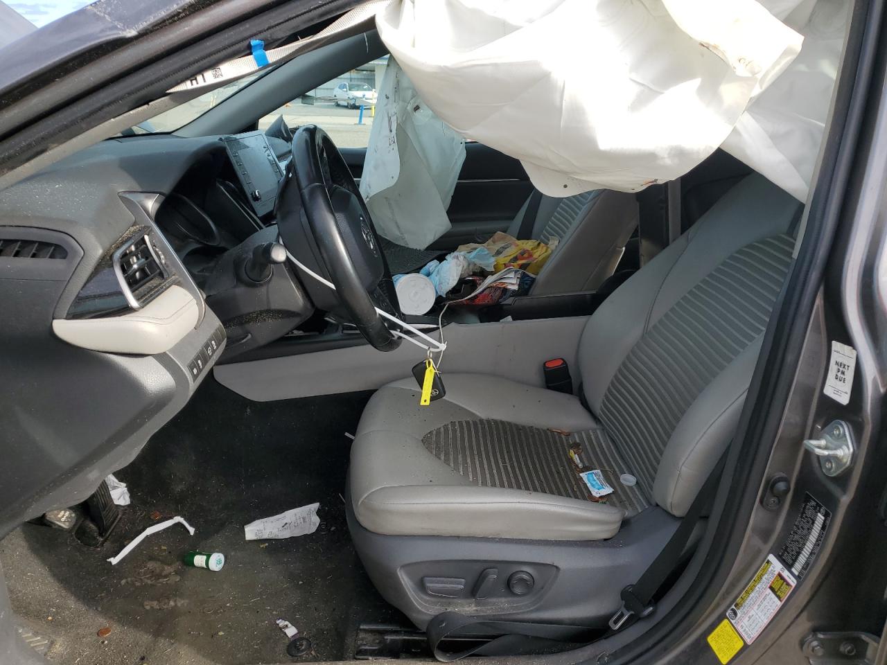 2021 Toyota Camry VIN 4T1G11AK0MU518119 Copart auction photo, rollover damage thumbnail 7