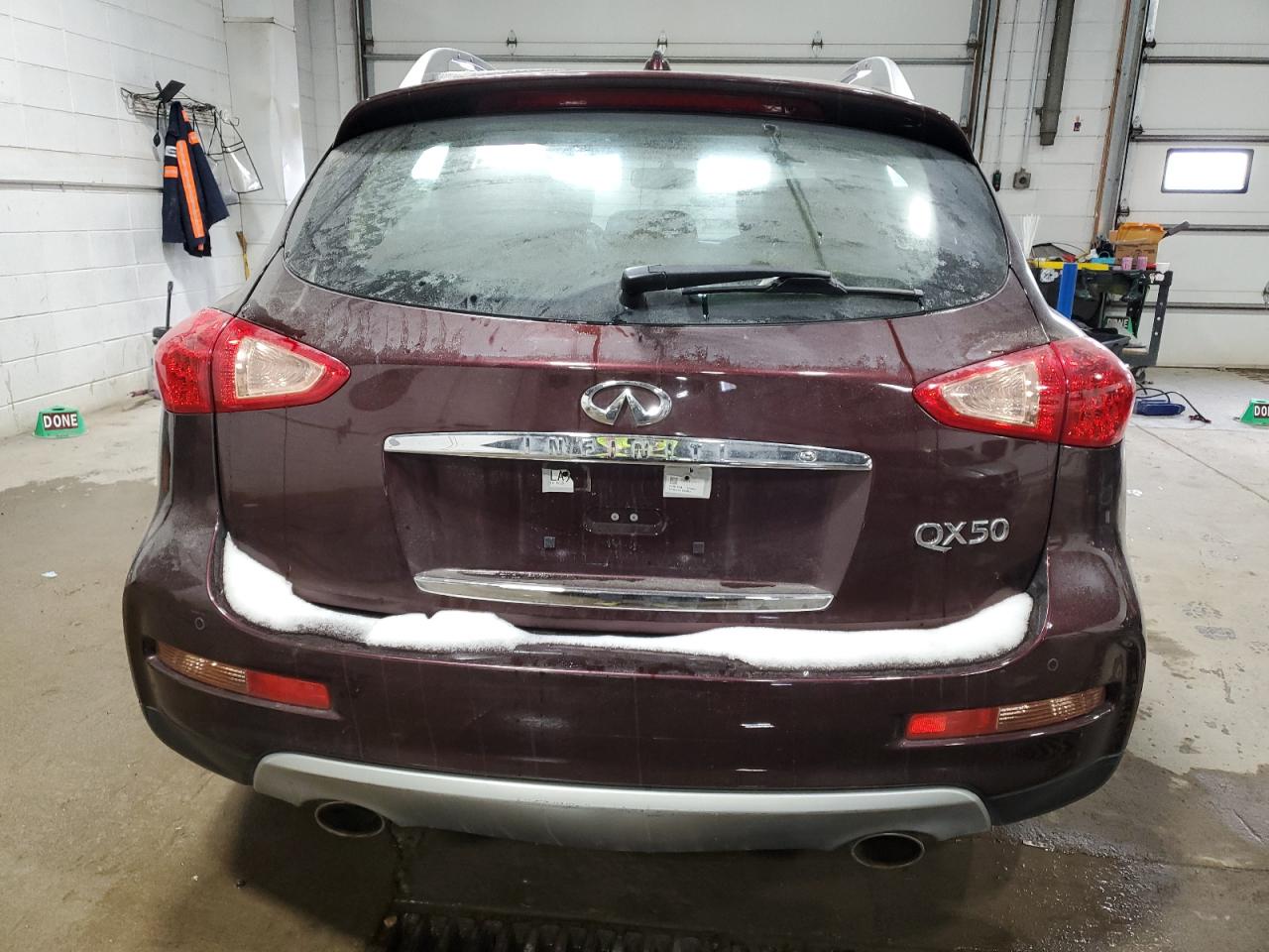 2017 Infiniti QX50 VIN JN1BJ0RP1HM383041 Copart auction photo, front end damage thumbnail 6