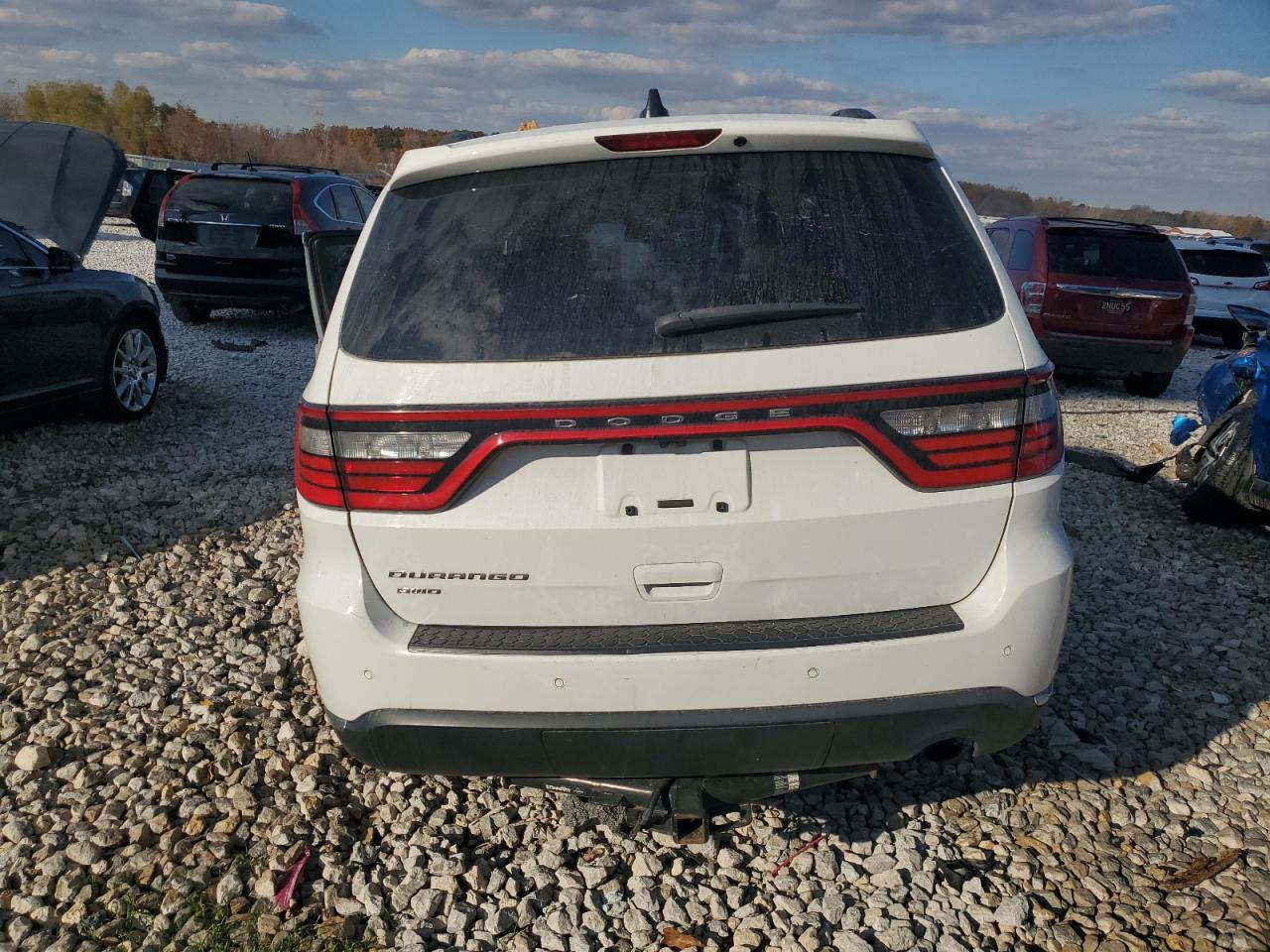 2016 Dodge Durango VIN 1C4RDJAGXGC468307 Copart auction photo, side damage thumbnail 6