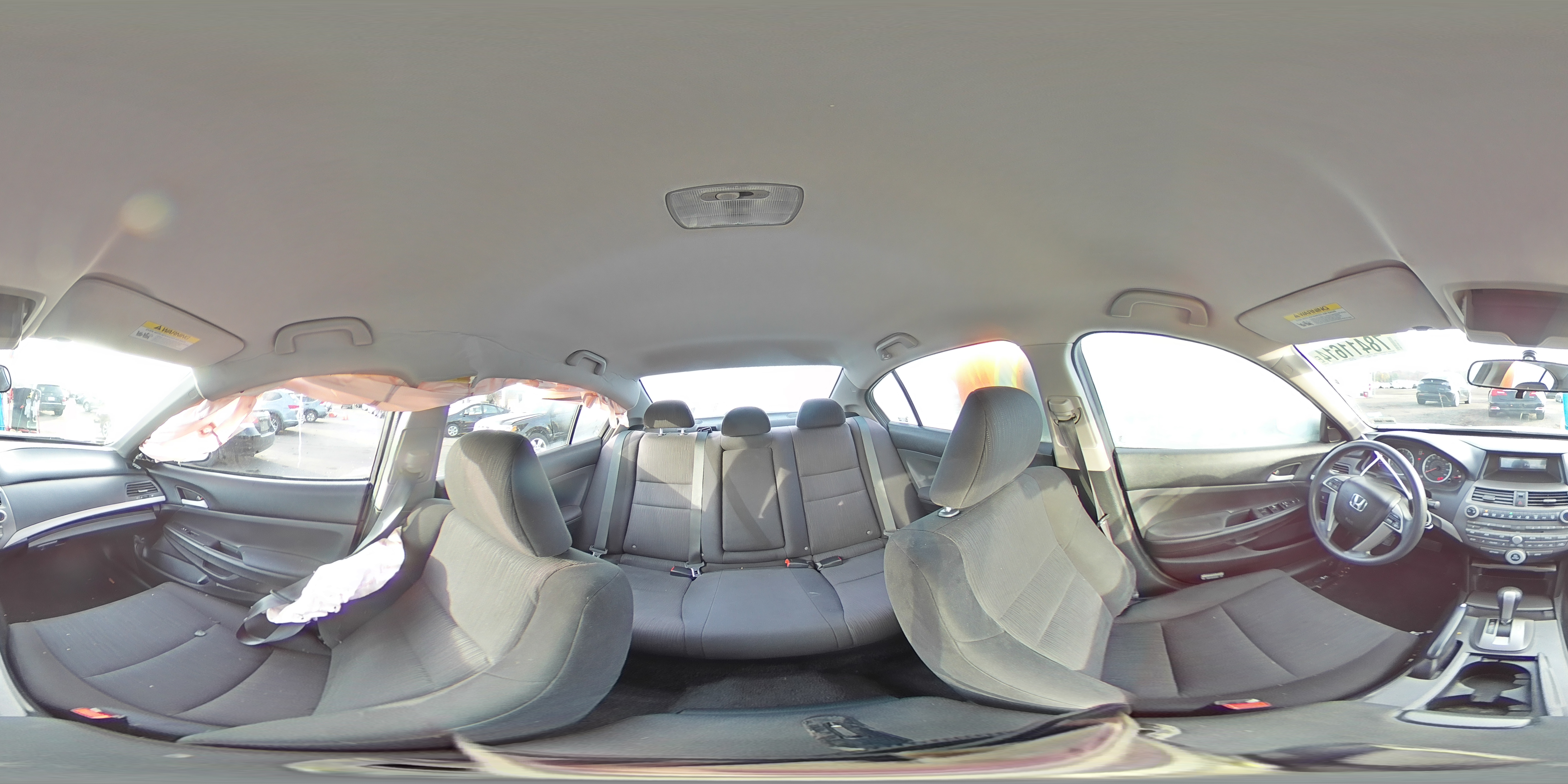 2012 Honda Accord VIN 1HGCP2F38CA244193 Copart auction photo, side damage thumbnail 13