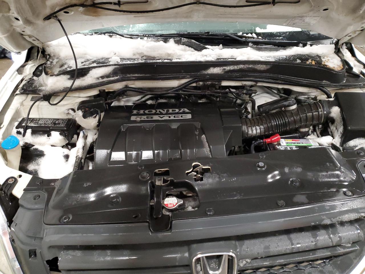 2005 Honda Pilot VIN 2HKYF18175H567563 Copart auction photo, front end / side damage thumbnail 12