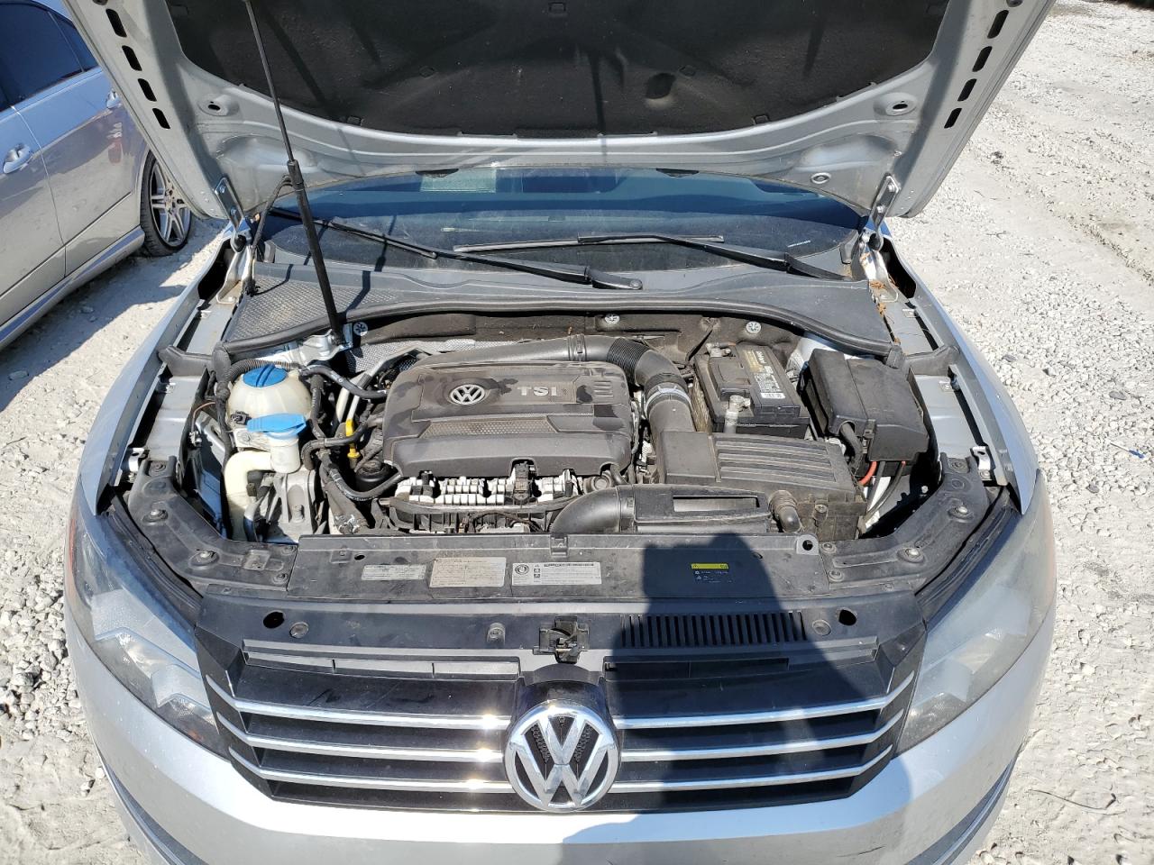 2014 Volkswagen Passat VIN 1VWBT7A32EC105532 Copart auction photo, all over damage thumbnail 11