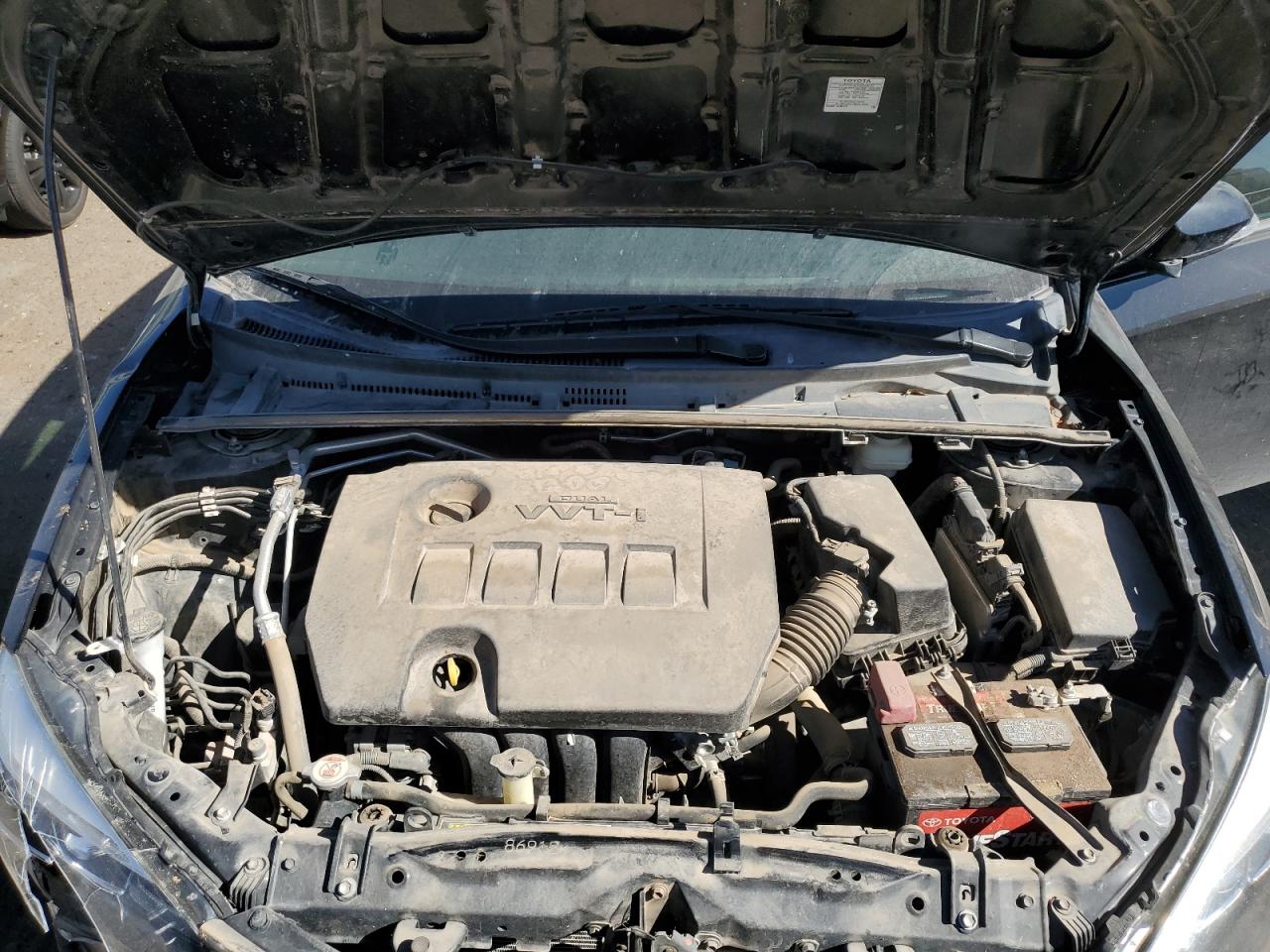 2017 Toyota Corolla VIN 2T1BURHEXHC956265 Copart auction photo, front end damage thumbnail 11