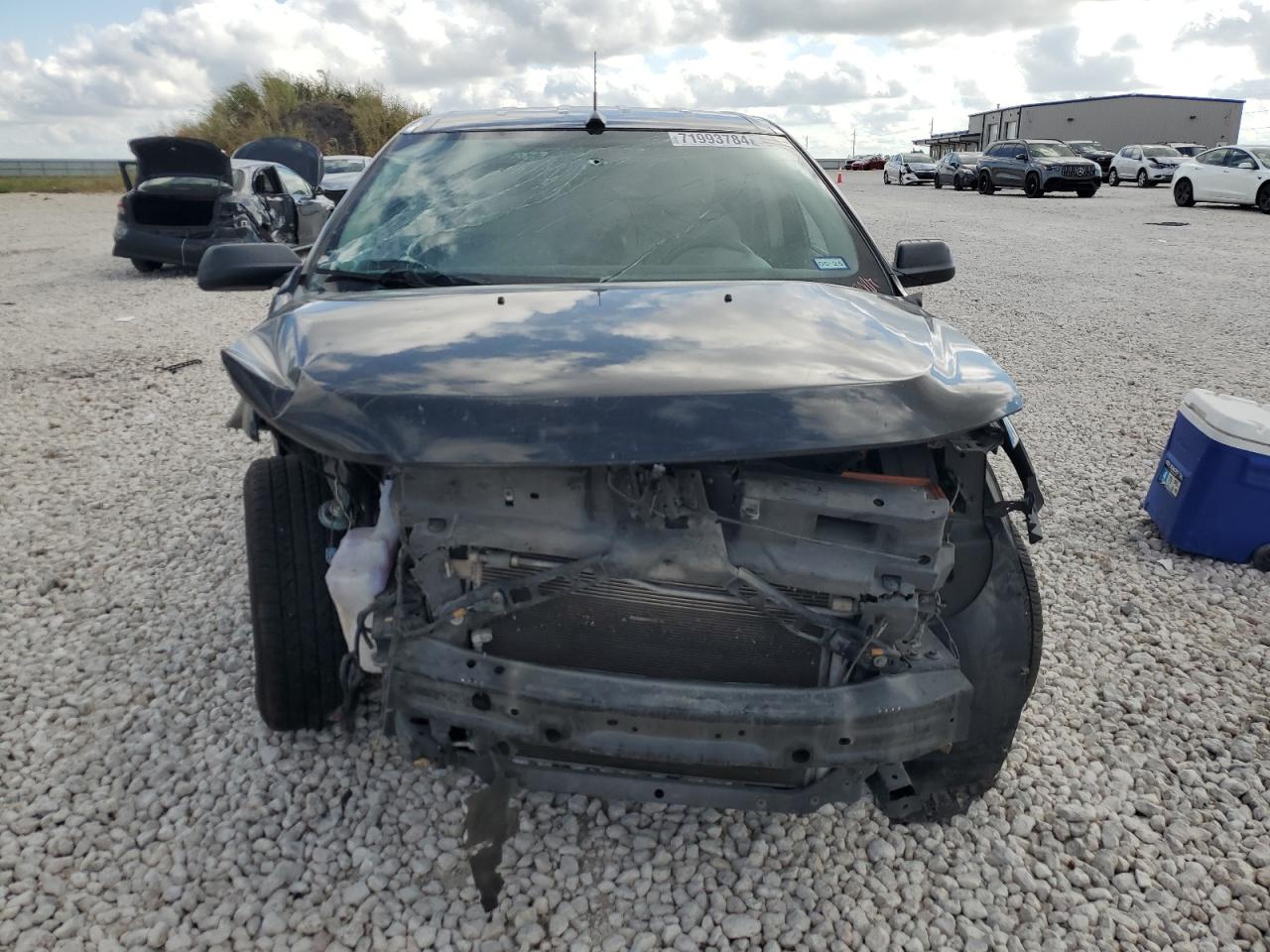 2013 Ford Edge VIN 2FMDK3GCXDBB30669 Copart auction photo, front end damage thumbnail 5