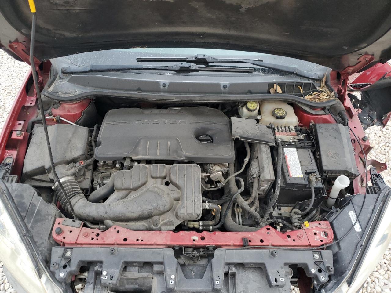 2016 Buick Verano VIN 1G4PP5SK0G4140036 Copart auction photo, side / front end damage thumbnail 11